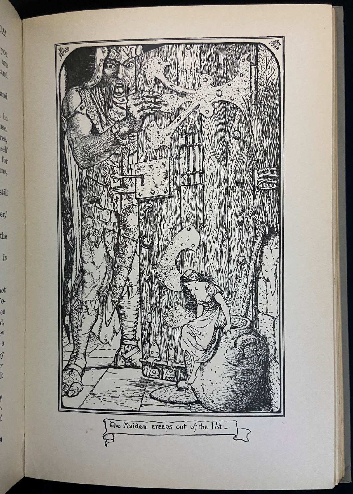 1901 THE GREY FAIRY BOOK Antique Fairy Tales ANDREW LANG Art Nouveau Children’s