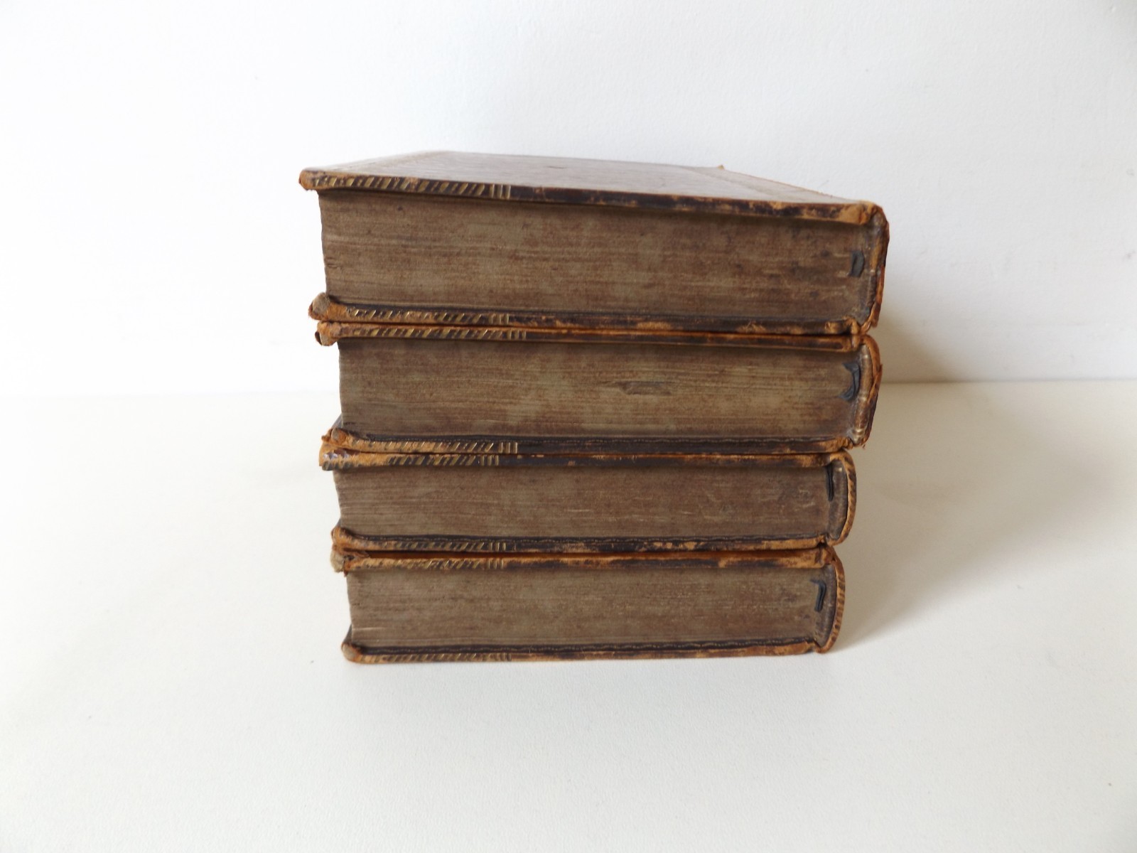 1818 JOHNSON’S LIVES of the ENGLISH POETS 4Vol. LEATHER BINDING Poetry