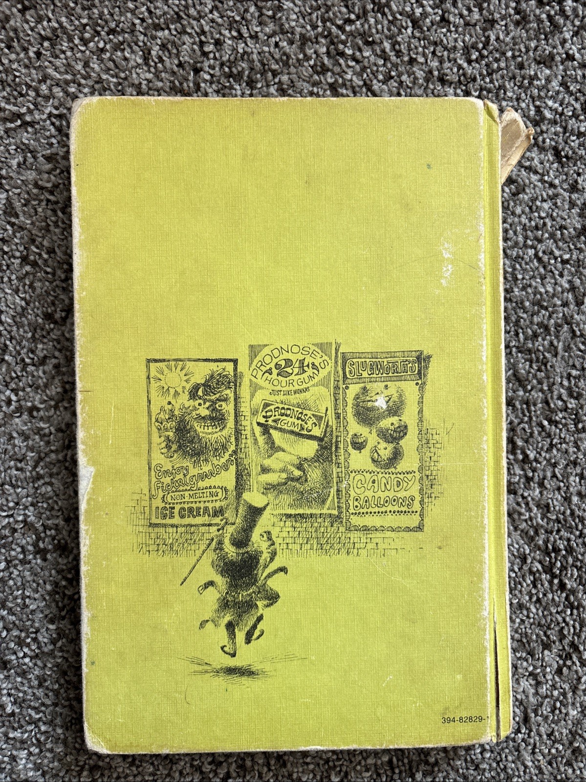 1973 Revised Edition Charlie and The Chocolate Factory by Roald Dahl HC