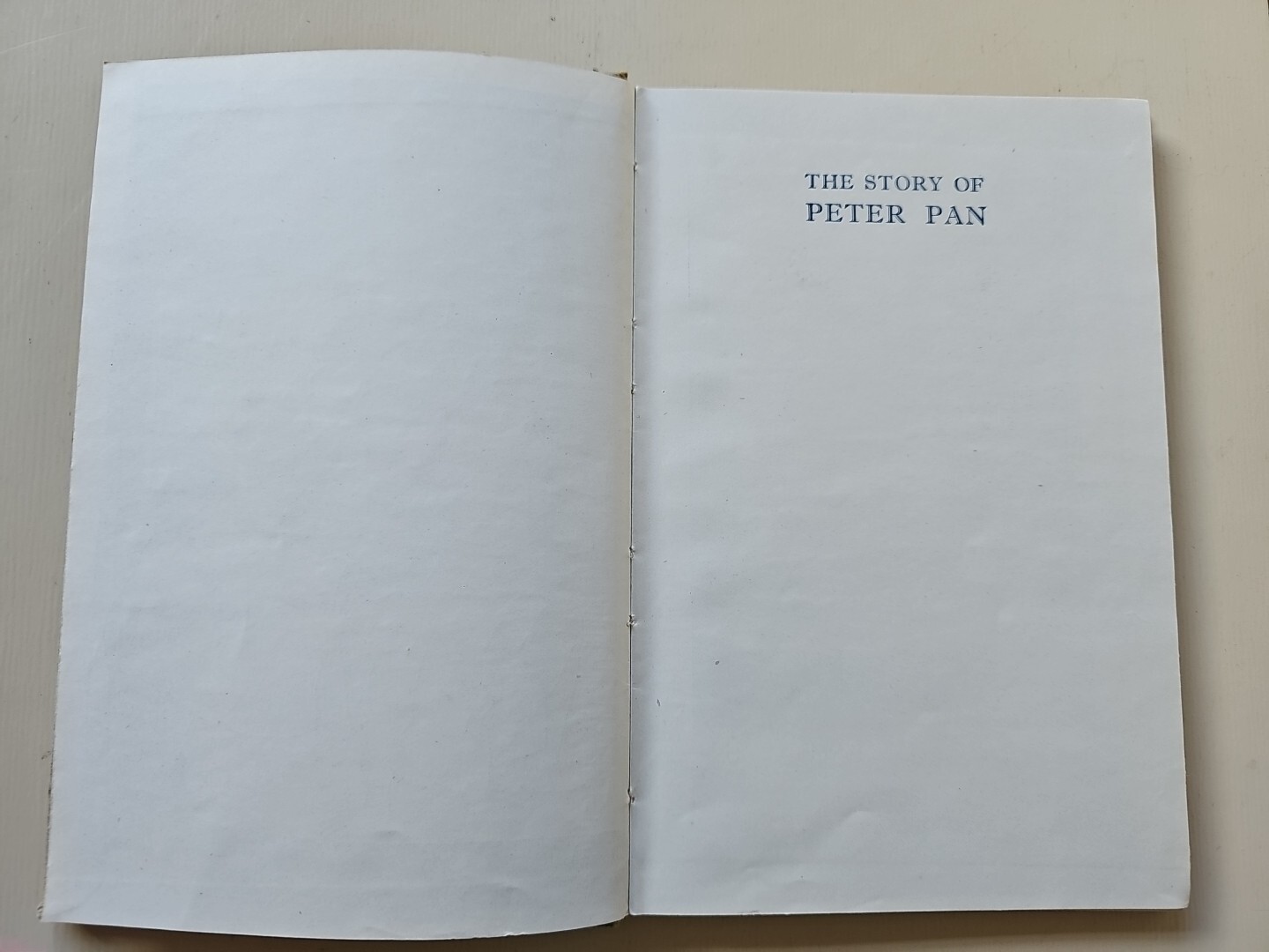 The Story Of Peter Pan By Sir J M Barrie Retold By Daniel O’Connor 1949 HB Book