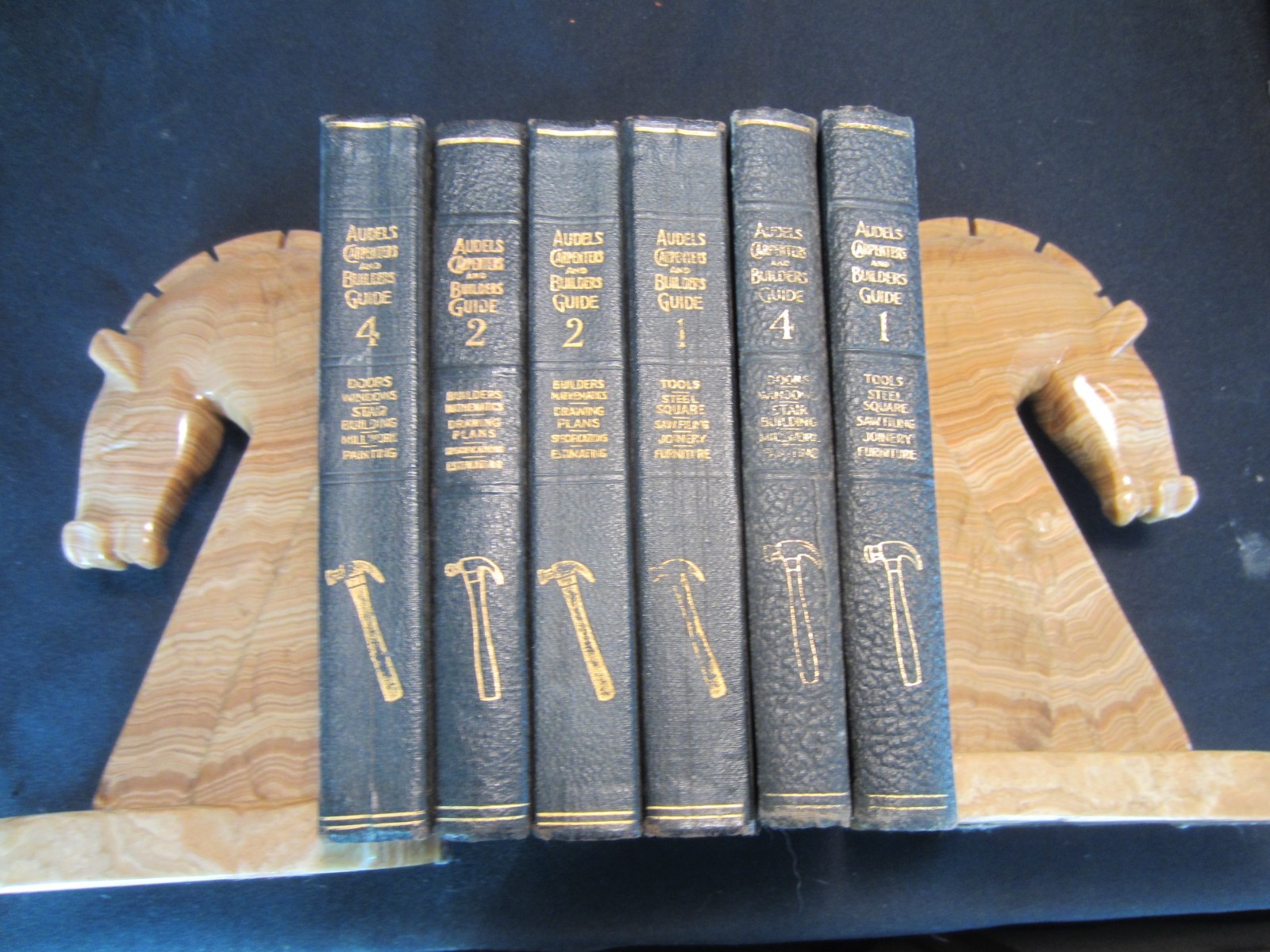 lot of 20 AUDELS Guide Books BUILDERS DIESEL ENG. ELECTRICAL STEAM 1917-1958
