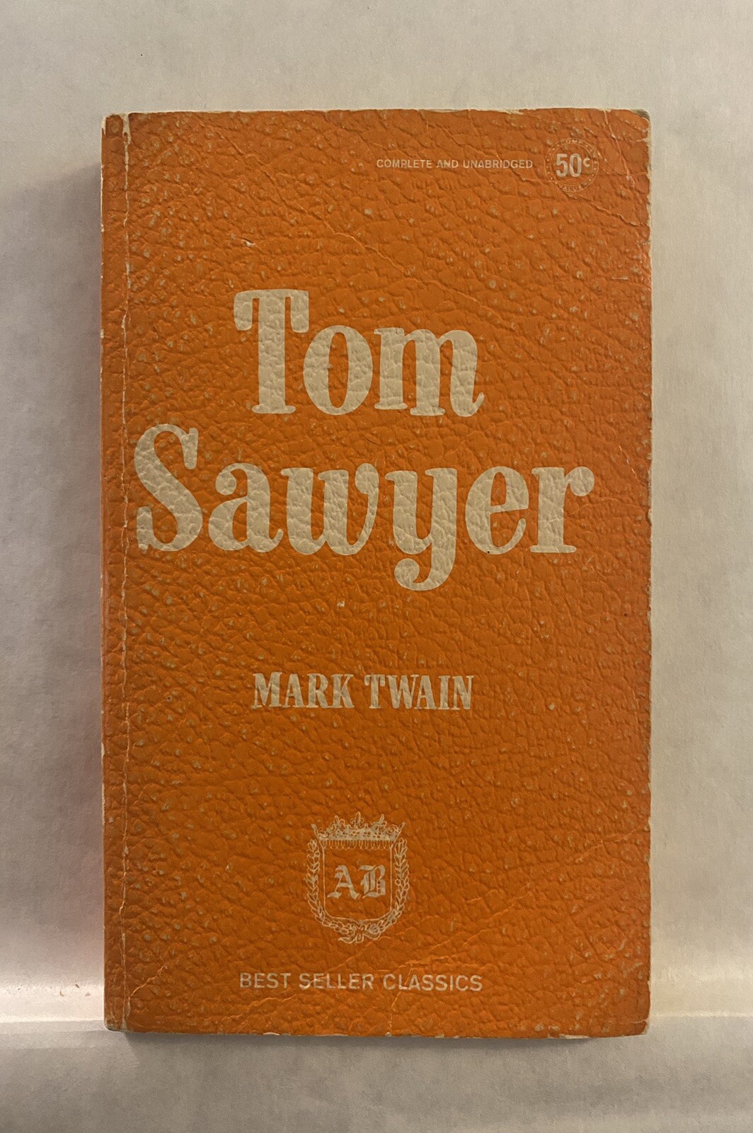 Tom Sawyer – Mark Twain – Best Seller Classics (PB) Textured Paperback Cover