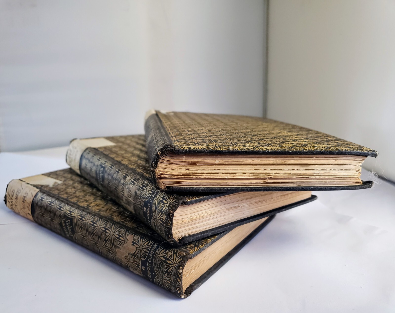 1896 Alexandre Dumas Celebrated Crimes Volumes 1, 2 &3 Knight Company Book Set