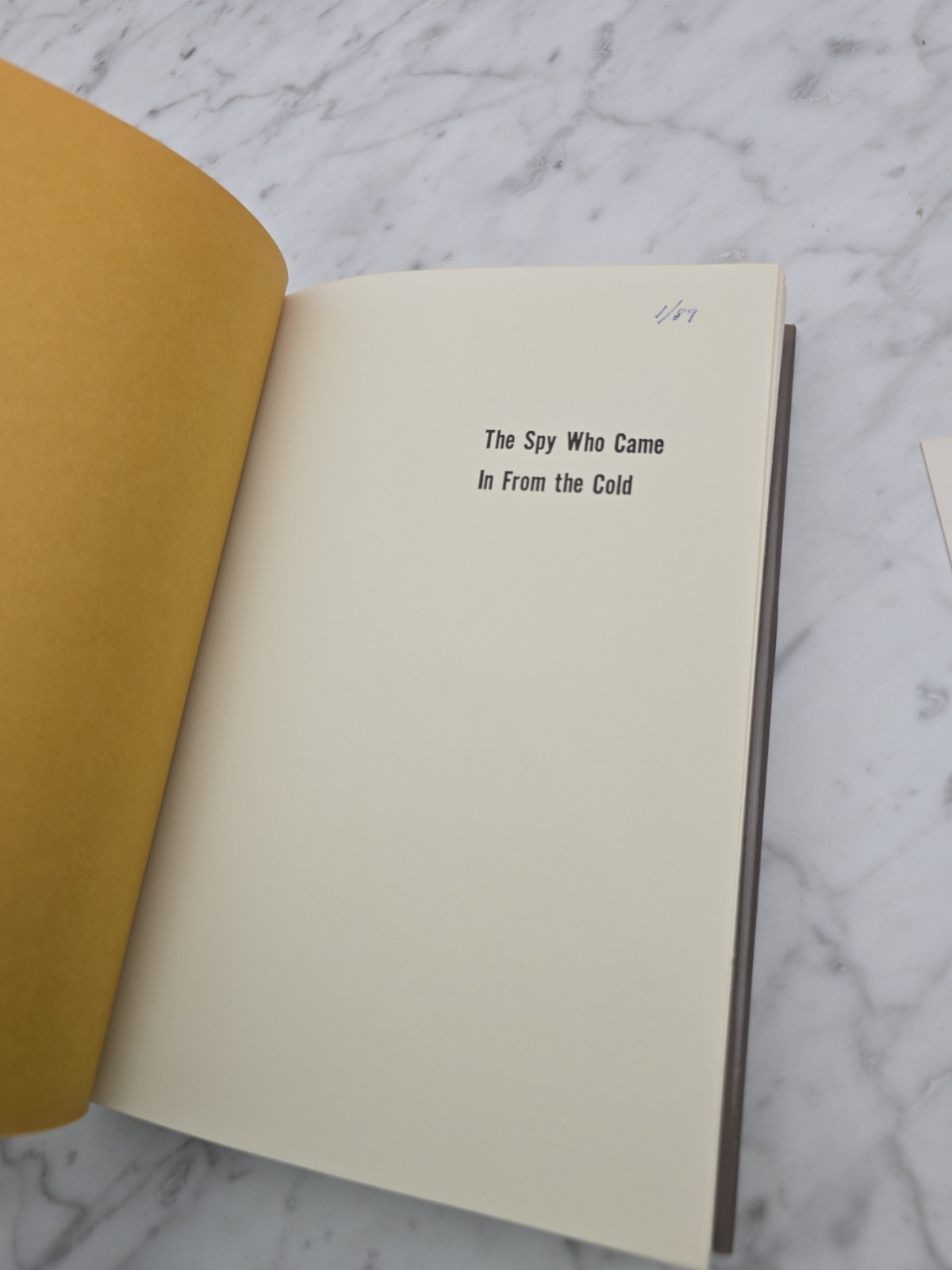 1964 1st US – The Spy Who Came In From The Cold HC/DJ John Le Carre Espionage