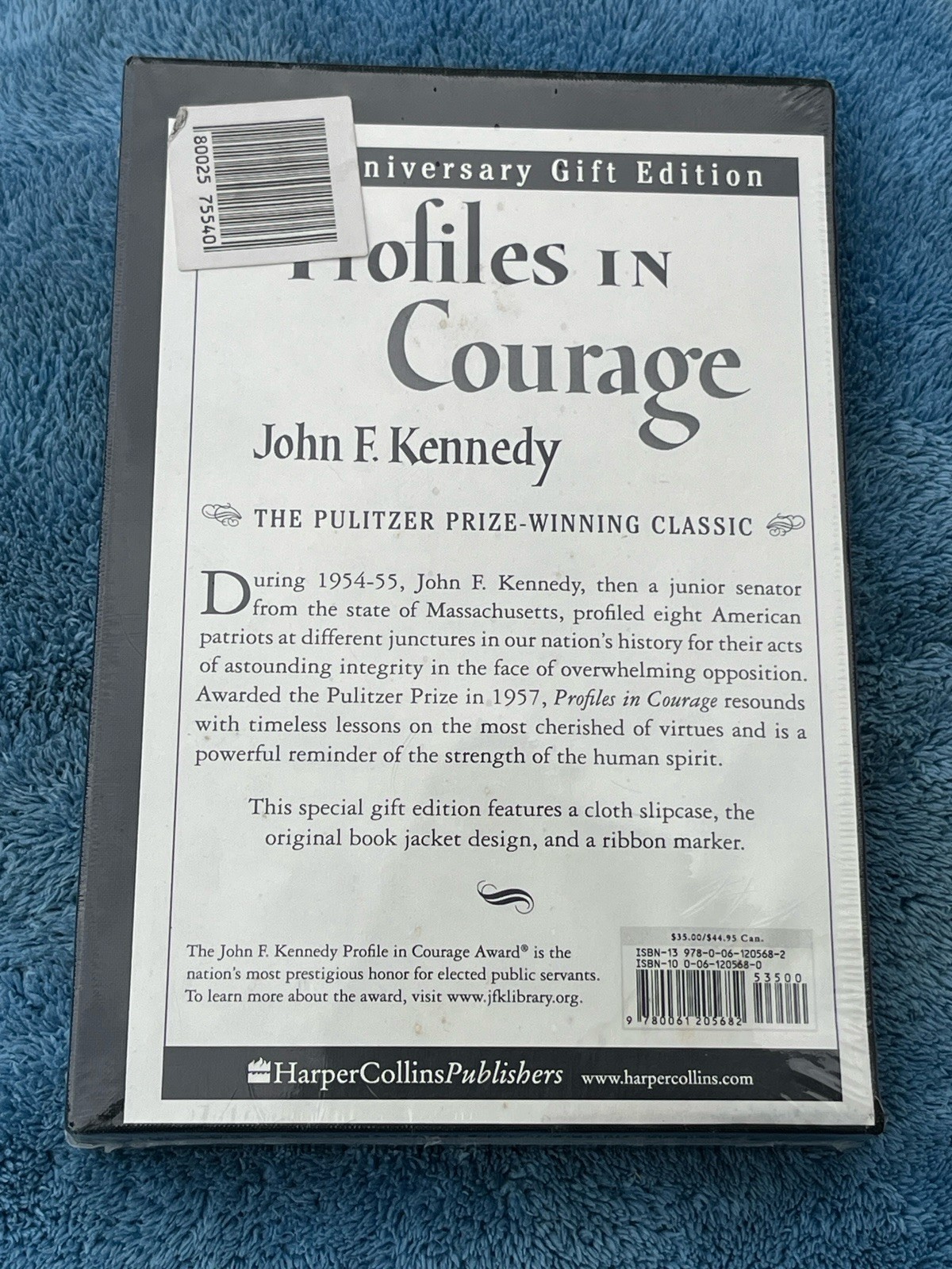 Profiles in Courage – John F. Kennedy -50th Anniversary Ed. – Harper Sealed New