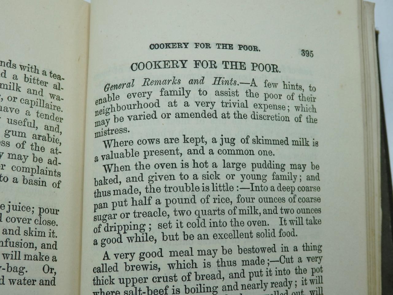 Antique c1870 EVERY FAMILY’S COOKERY BOOK By an Experienced Victorian Cook