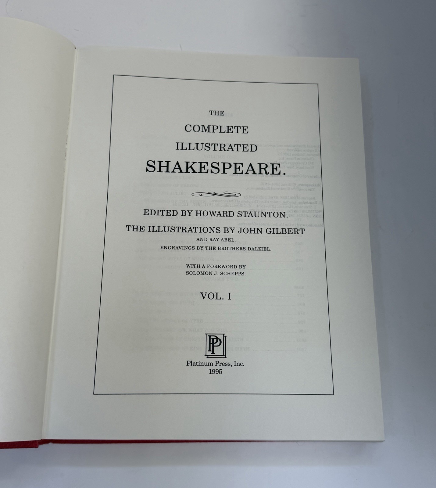 The Complete Works of William Shakespeare ILLUSTRATED VTG HARDCOVER BOX SET 1995