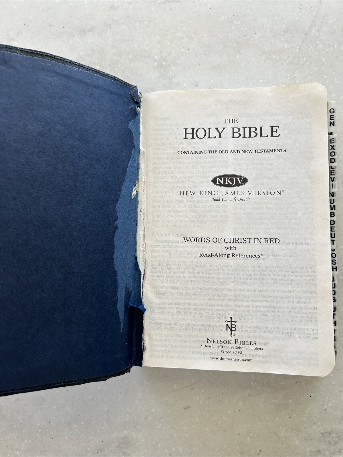 The Holy Bible (NKJV) Red-Letter / 2006 Bonded Leather