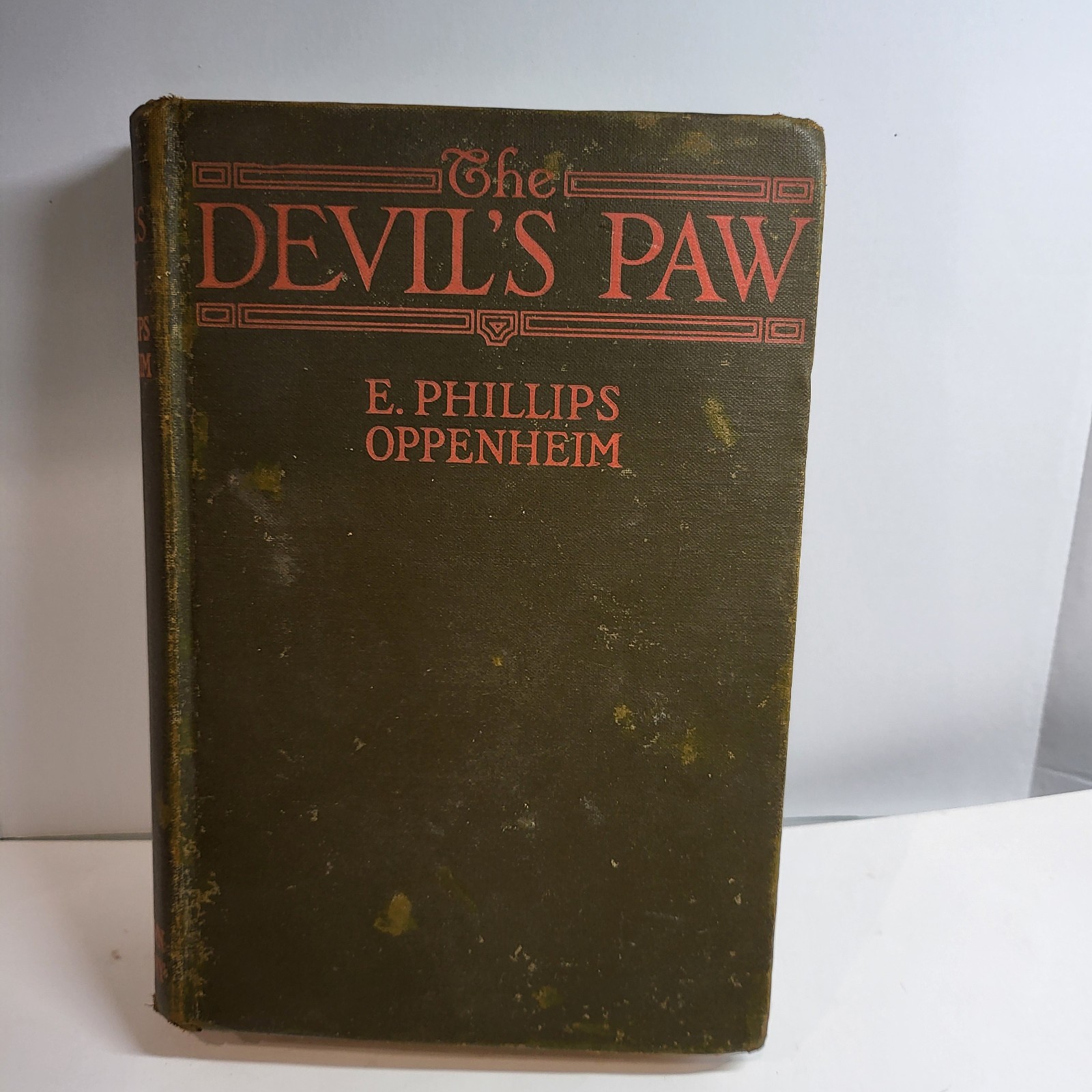 The Devil’s Paw by E. Phillips Oppenheim. 1921 Hardcover