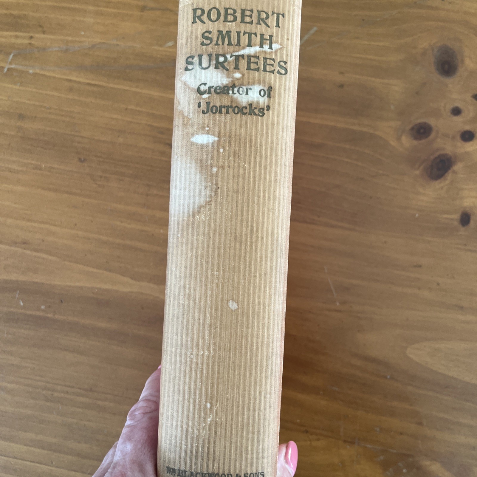 ~ Robert Smith Surtees: Creator of Jorrocks ~ E.D Cuming HC 1924 First Edition
