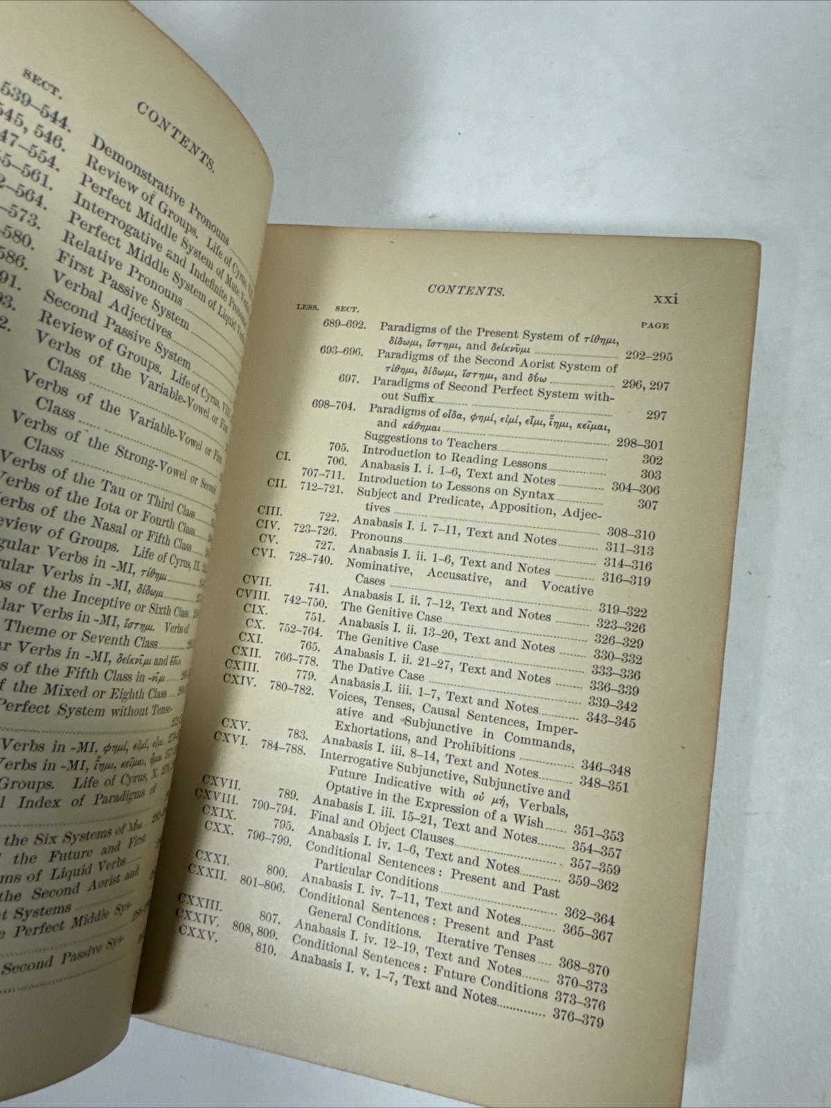 1895 The Beginner’s Greek Book by WHITE, classical ancient Greece language learn