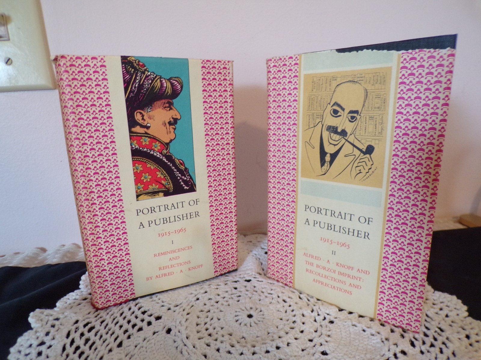 Portrait of a Publisher A.A.K. 1915-1965 Alfred A Knopf 2 Book Set HCDJ Slipcase
