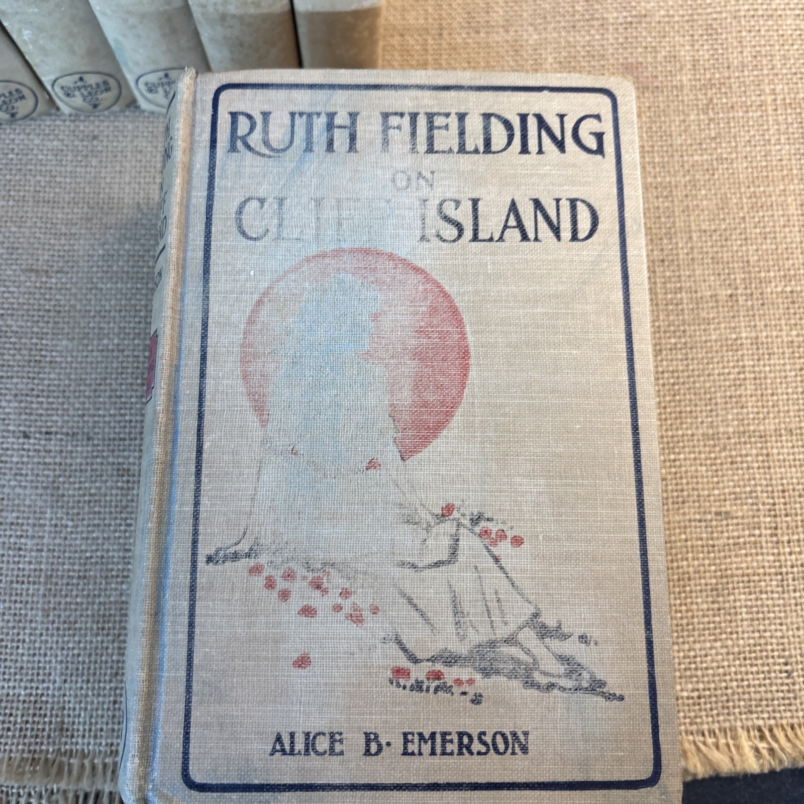 VTG Ruth Fielding Alice Emerson 9 Volumes Series Books for Young Girls Juvenile