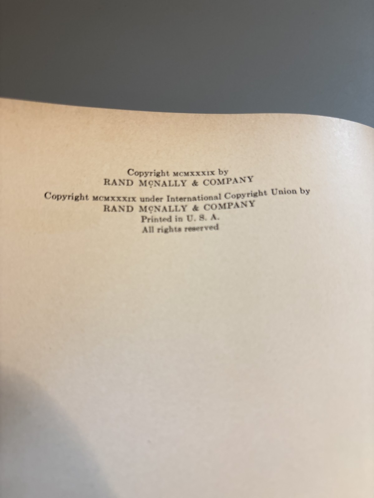 Rand McNally Four Little Kittens’ Christmas 1939 1st Edition Harry Frees Book