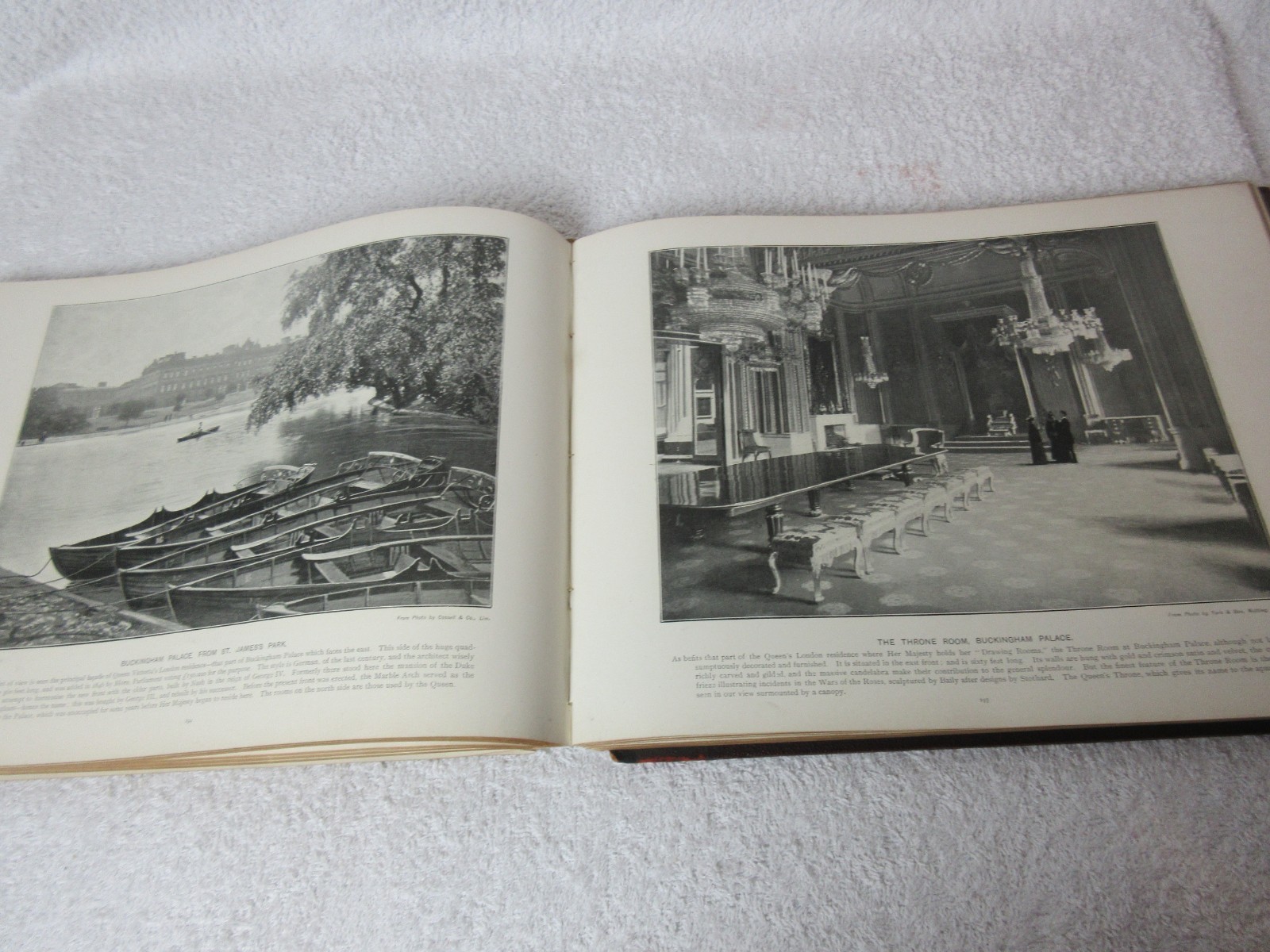 The Queen’s London Antique Hardback 1896, Loose Cover