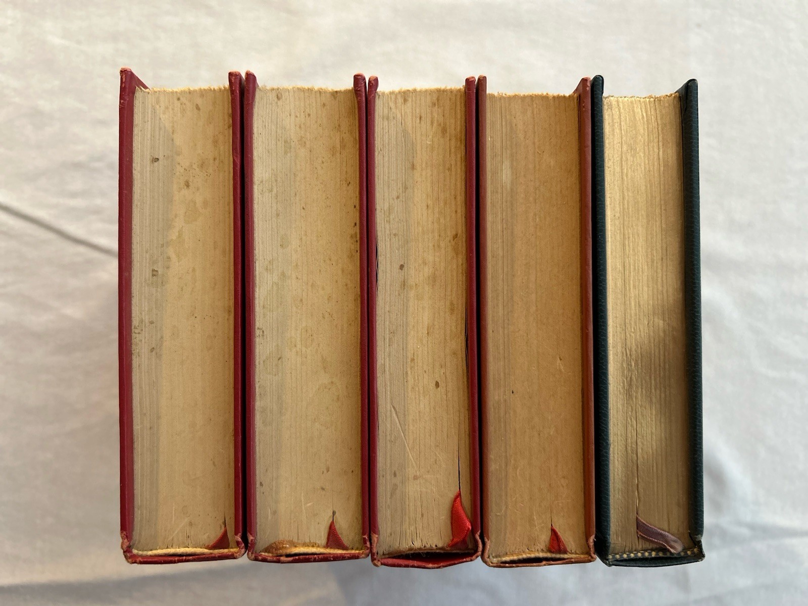 Lot of Five The International Collector’s Library Books with Decorative Bindings