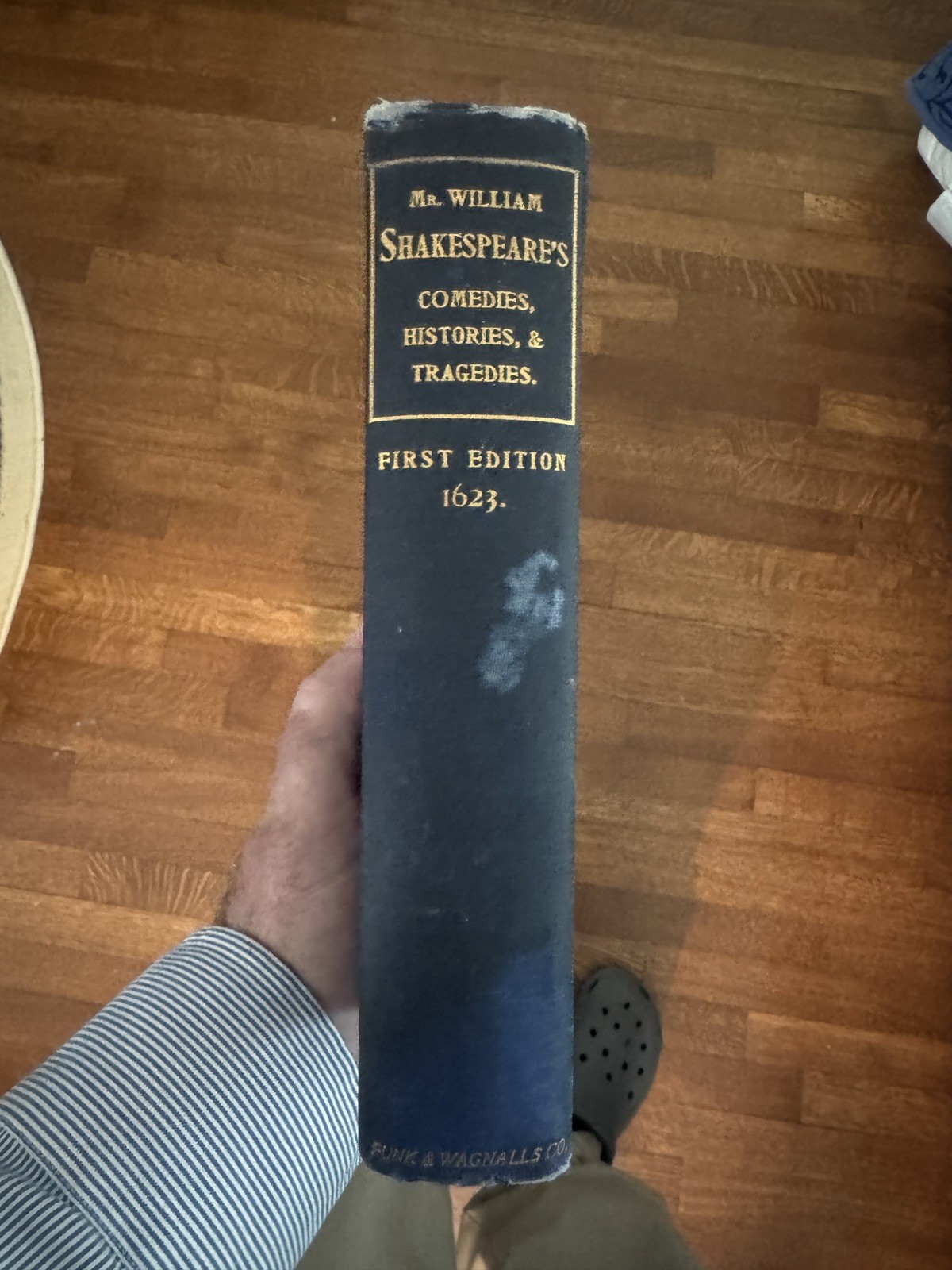 Shakespeare First Folio Facsimile 1906 Funk & Wagnalls Halliwell-Phillipps