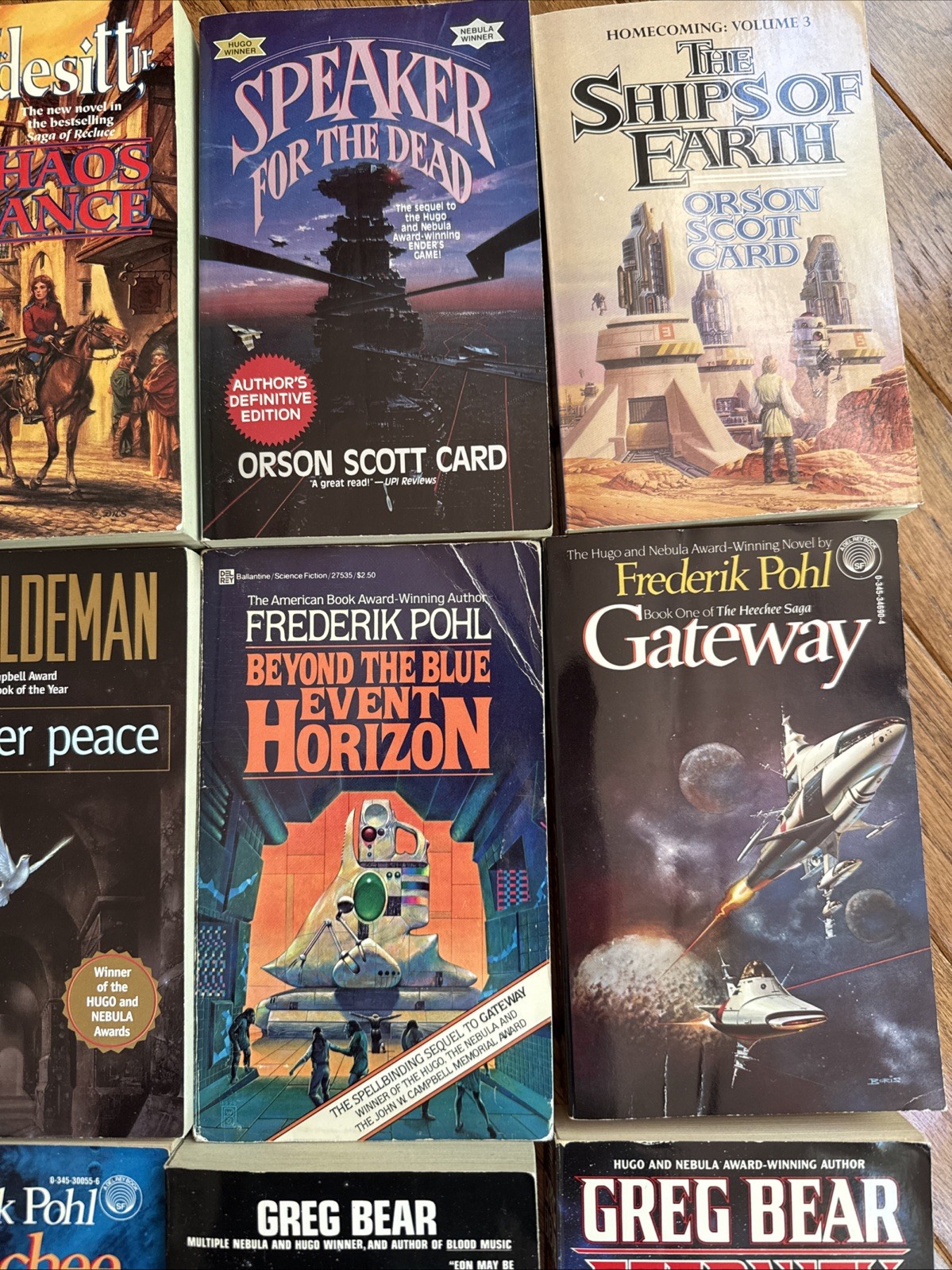 Vintage Sci-Fi Paperback Book Mixed Lot of 20 – Multiple authors