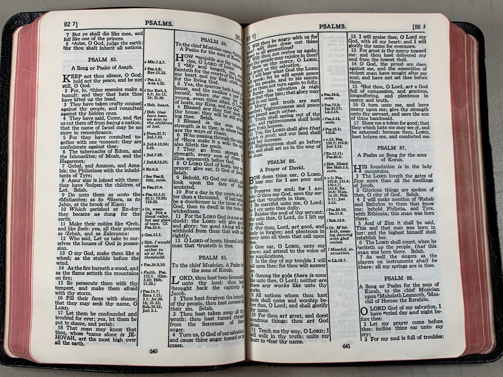 1945 Oxford KJV King James Version Bible Scofield Reference Edition Minion 133X