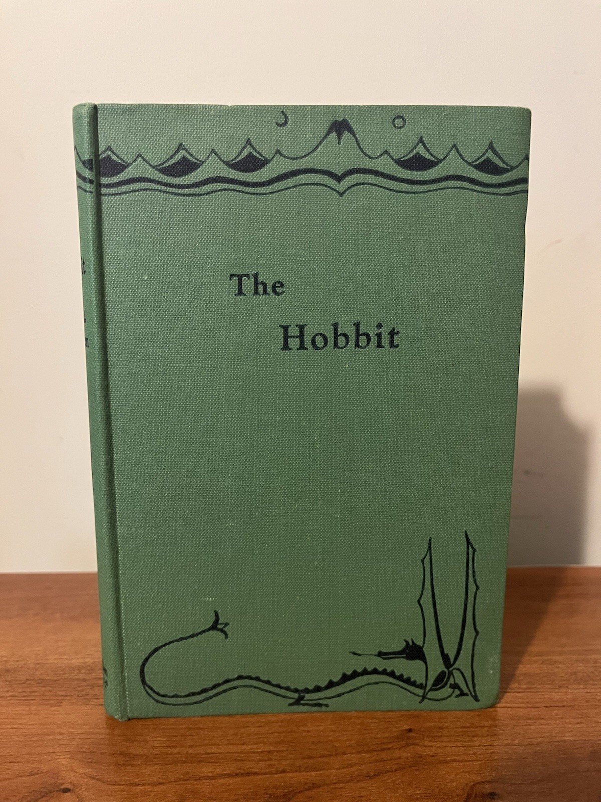 The Hobbit 1st Edition 4th Impression JRR Tolkien Facsimile DJ Excellent Copy!