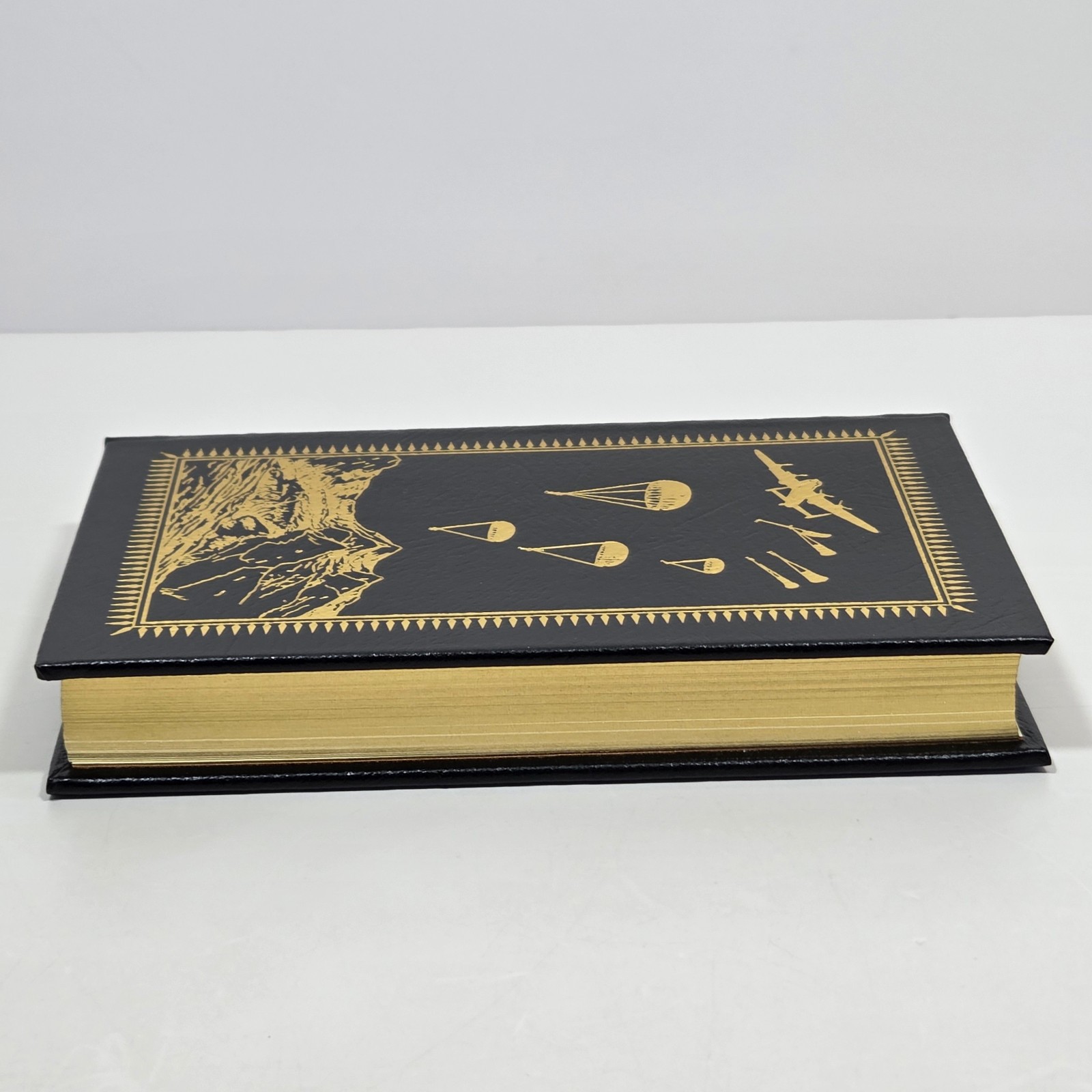Easton Press Where Eagles Dare MacLean Leather 2015 Readers Choice WWII Fiction