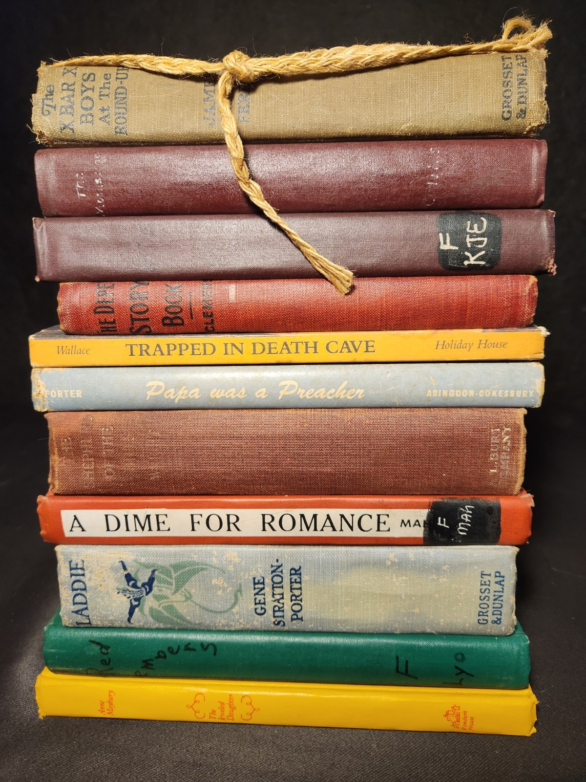 VINTAGE SET OF 11 Novels – Various Authors & Topics – Stories & Fiction – USED