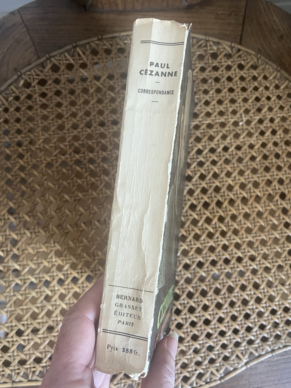 Cézanne Correspondance , John Rewald, Vintage 1930’s Soft Back French Language