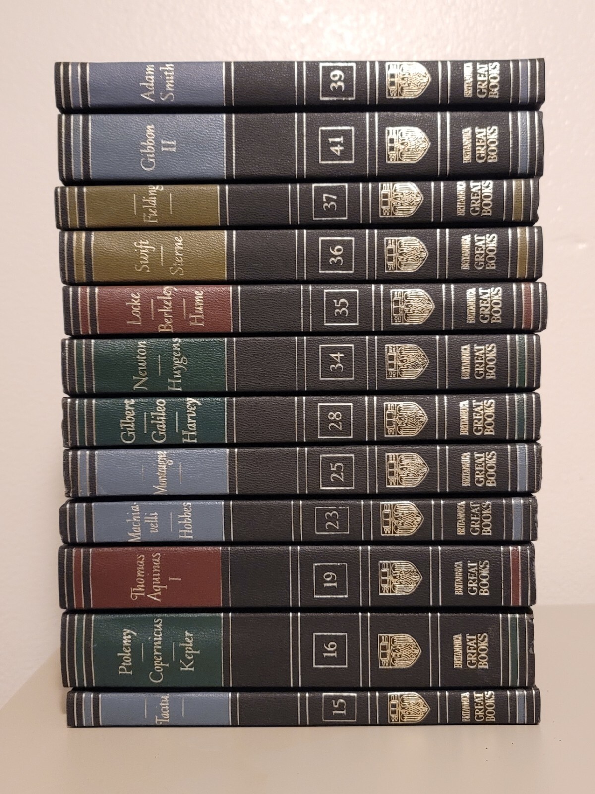 Encyclopedia Britannica Great Books Of The Western World 1952 Edition 12 Volumes