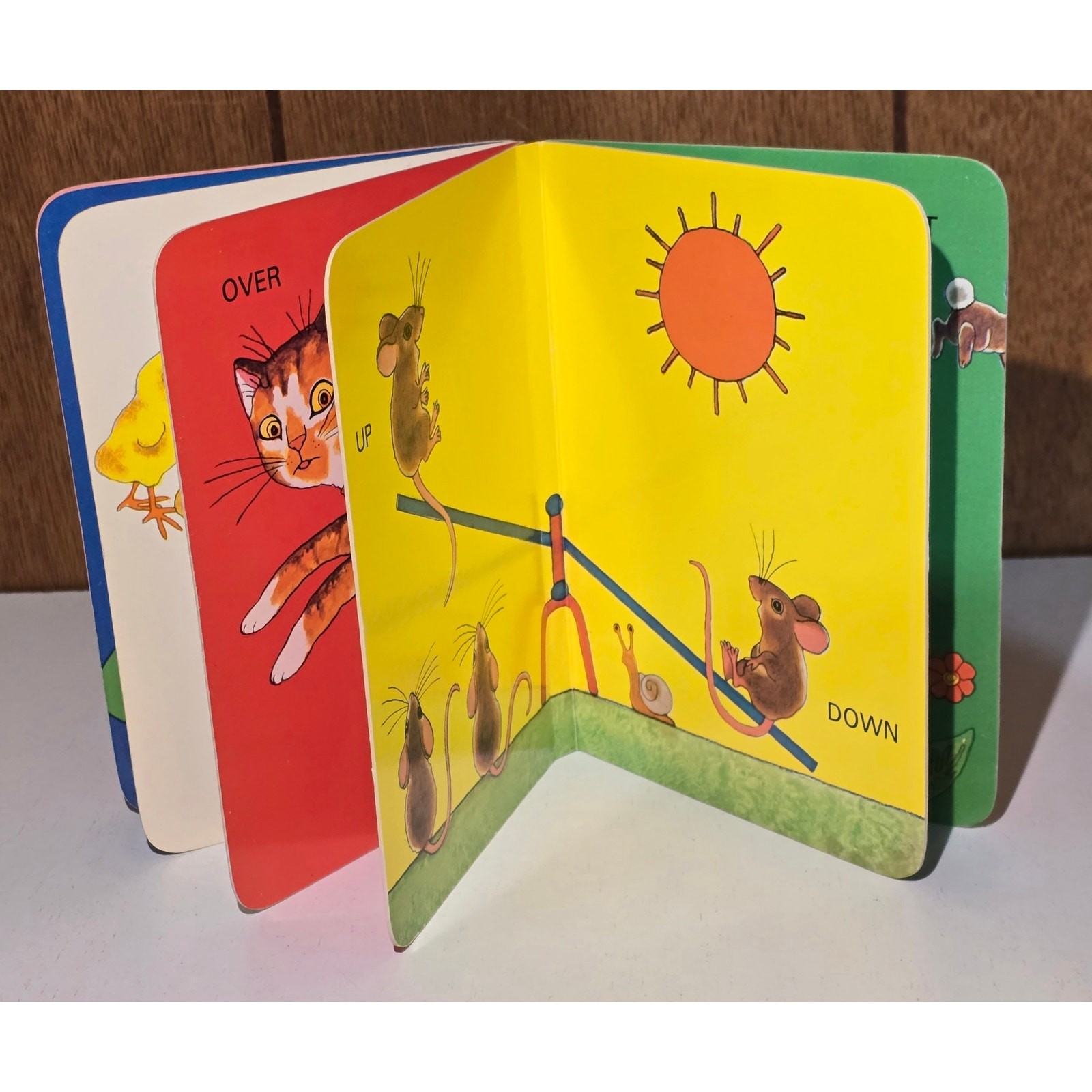 Vintage Random House Big and Little Board Book J P Miller Vintage 1976 Animals