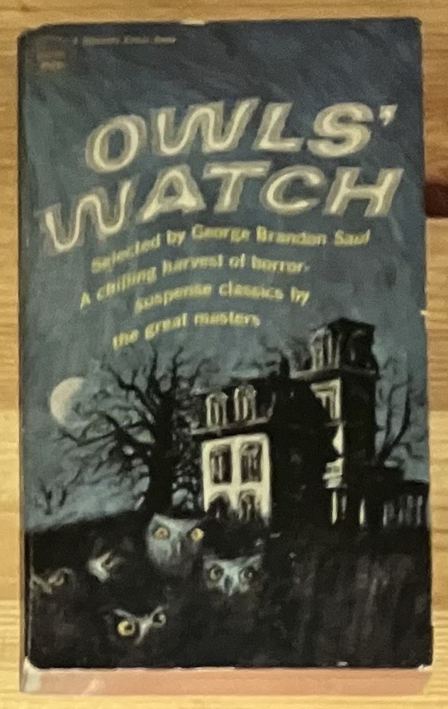 Owls’ Watch George Brandon Saul 1965 Fawcett Crest R836 Mass Market Paperback
