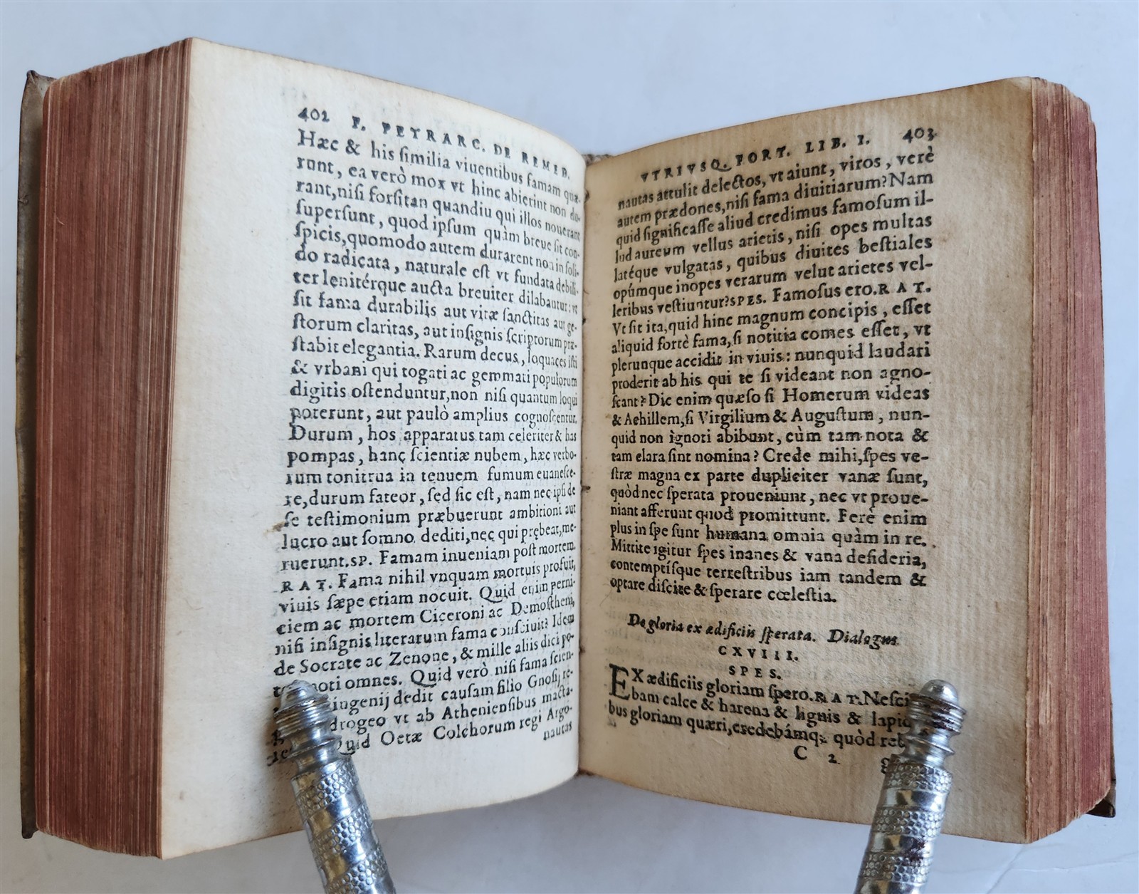 1577 PETRARCH Francisci Petrarchae poetae oratorisque antique VELLUM BOUND