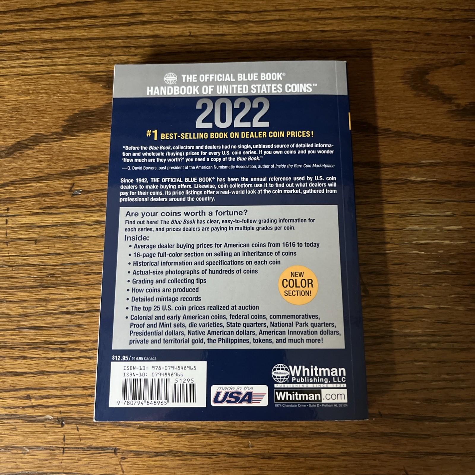 Bluebook 2022 Trade Paper by Jeff Garrett (2021, Trade Paperback)