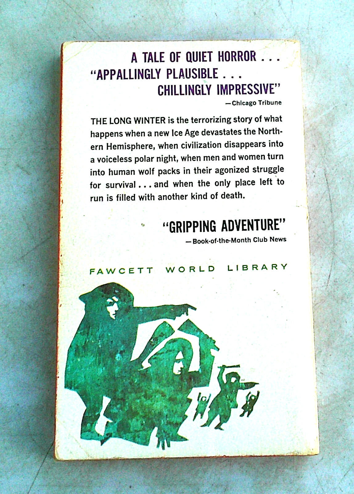 THE LONG WINTER by John Christopher. Vintage PB. Tight. Unread. SF Thriller.