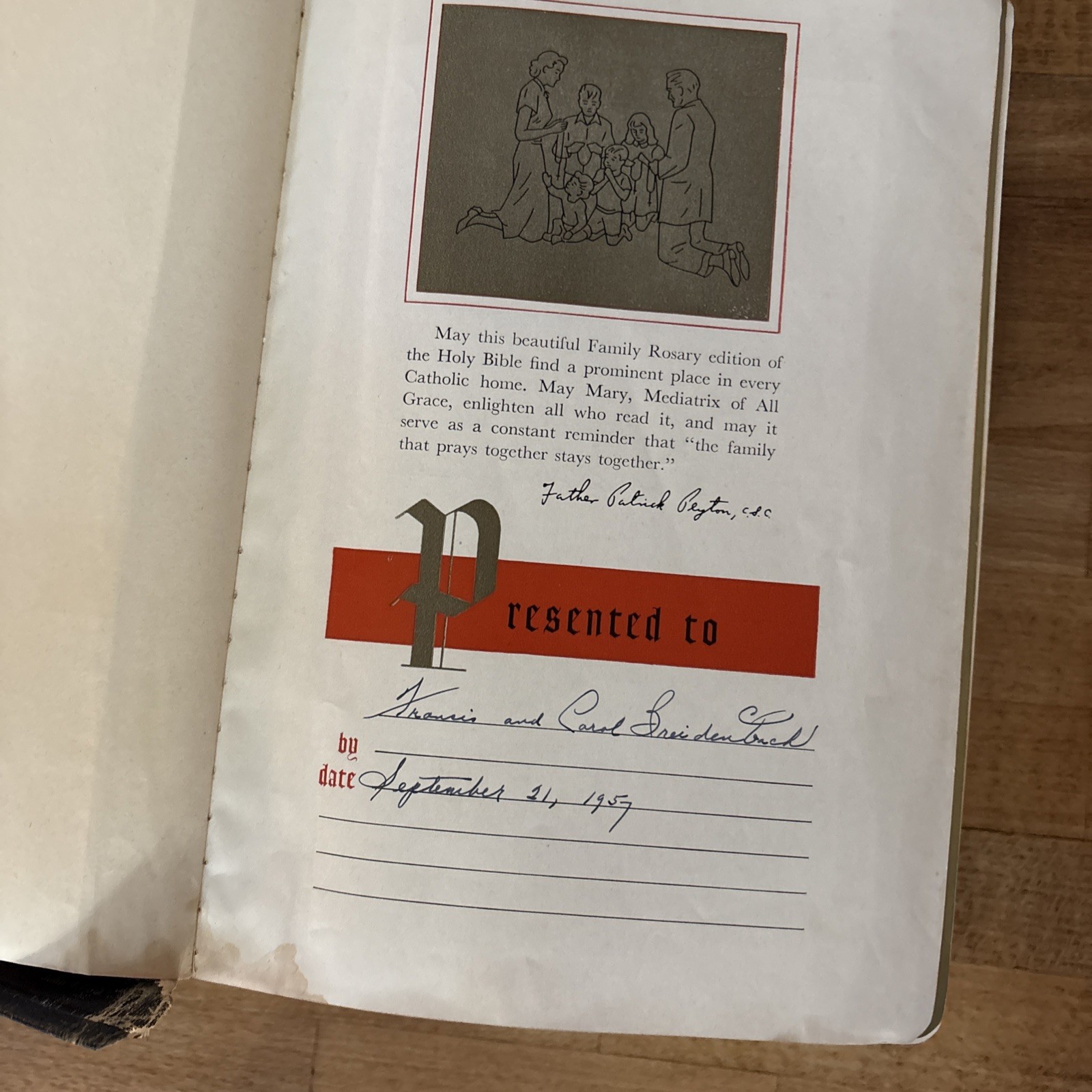 Collectibles: The Family Rosary Edition of the Holy Bible: to Jesus through Mary