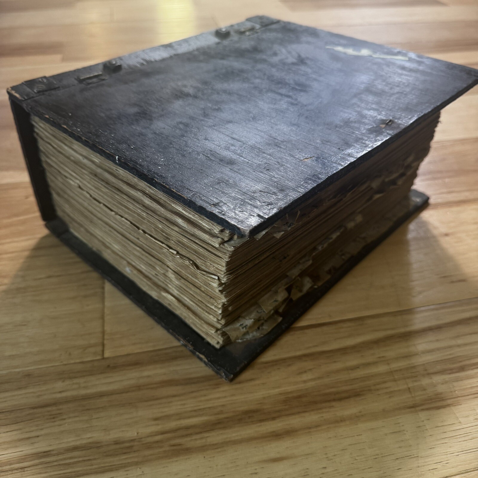 Diesel Power United Engineering School Wood Bound Mechanical Book 1934 RARE!