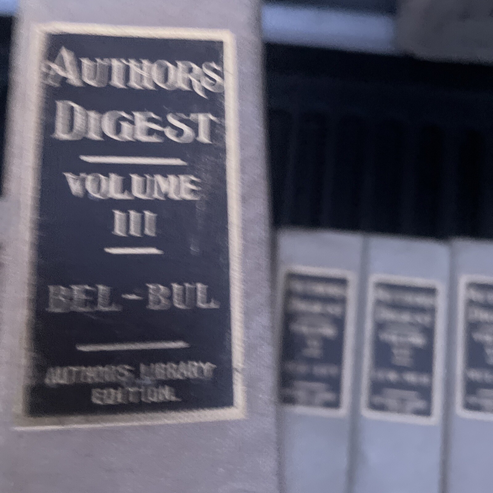 Authors Digest 1908 Hardcover Set Missing Volumes X & XIV From Authors Press