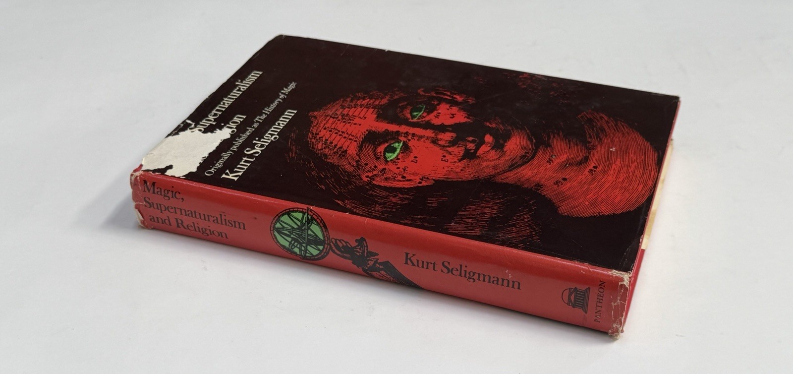 VTG OCCULT BOOK history of magic supernaturalism alchemy the devil witchcraft