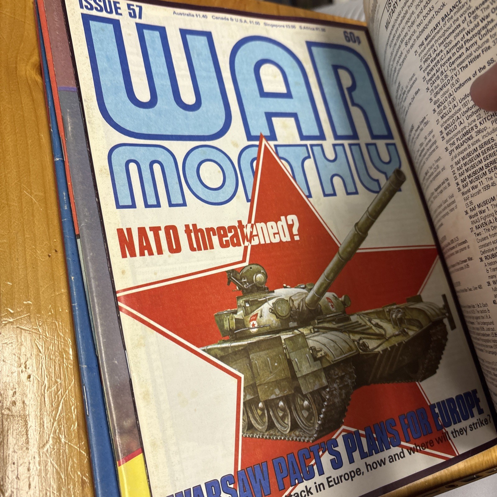 12 War Monthly Magazine Lot KG200 SR71 Leopard Ark Royal Mussolini German Tanks