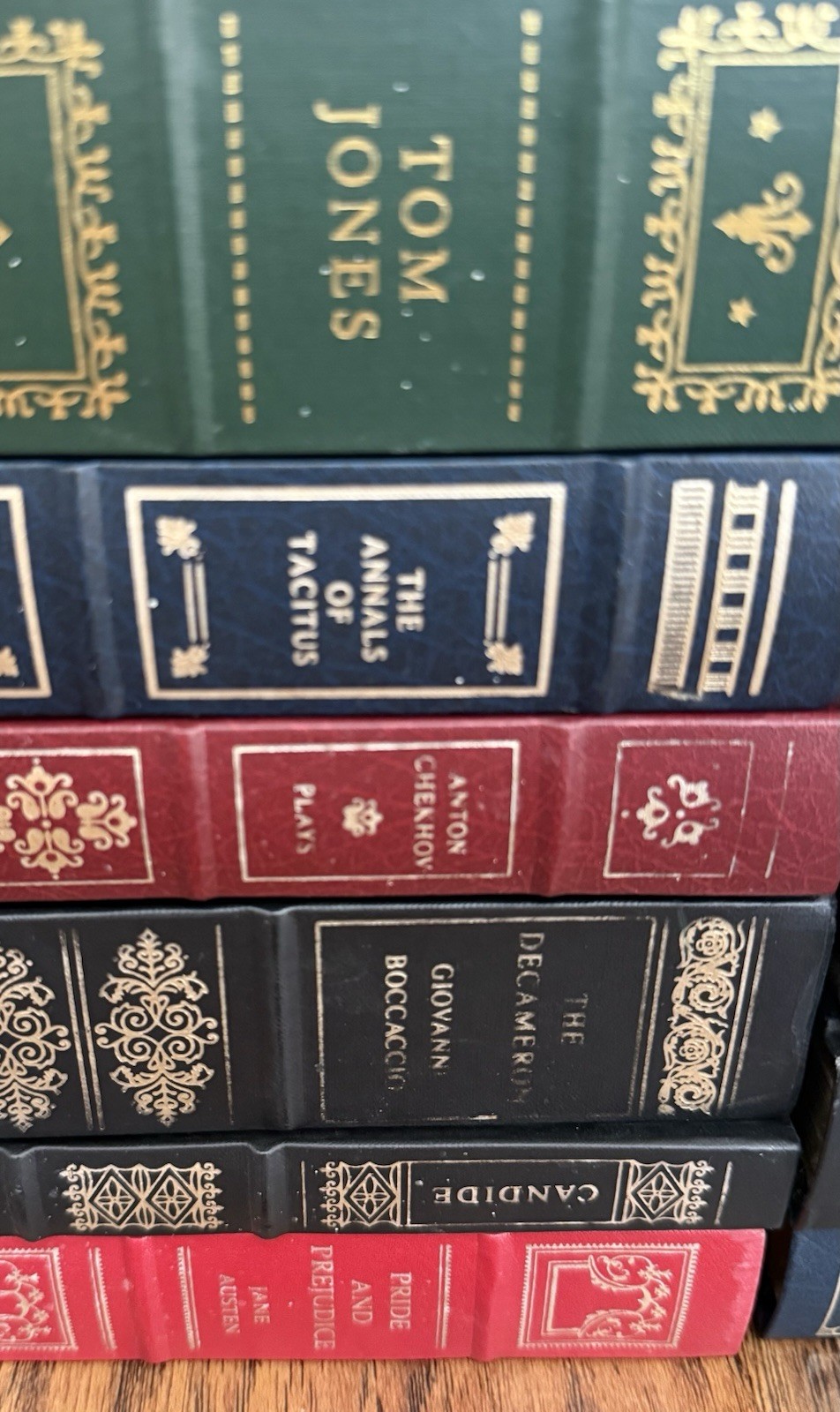 Lot of 12 Franklin Library Hardcover Books — Faux Leather — See Description