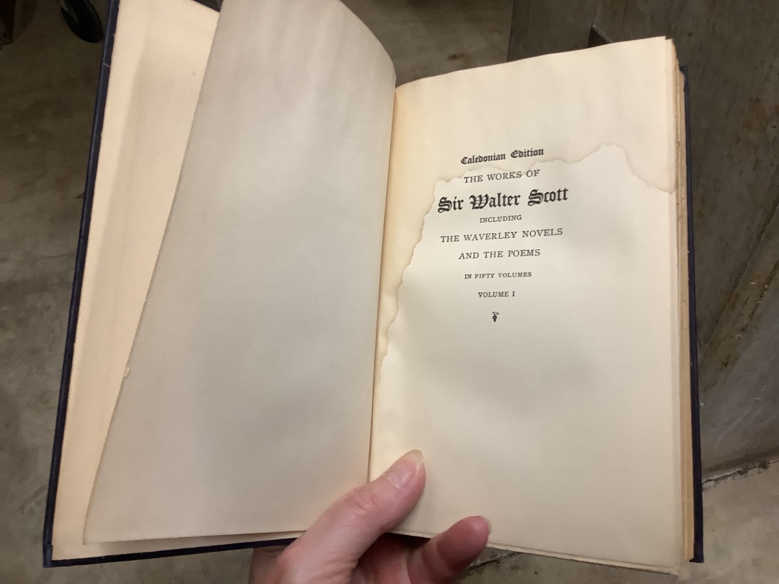 Works of Sir Walter Scott in 50 Volumes 1912 – 1913 Complete Set Houghton