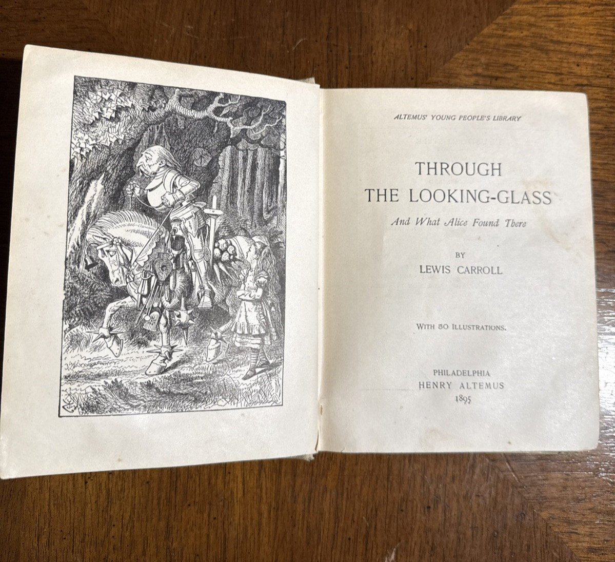Through the Looking Glass – Lewis Carroll (Henry Altemus, 1895)
