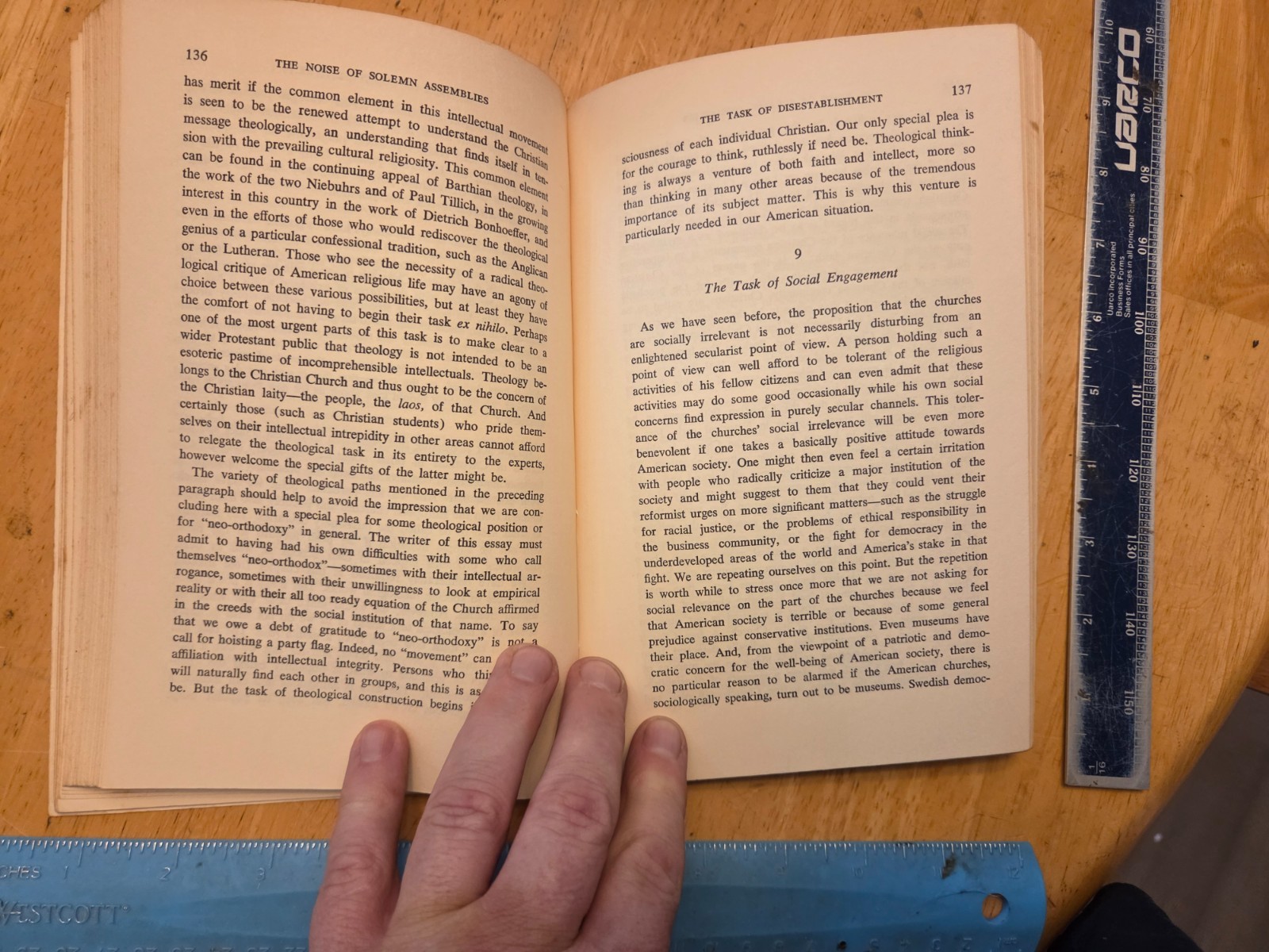 The Noise of Solemn Assemblies by Peter L. Berger – 1961 Trade Paperback