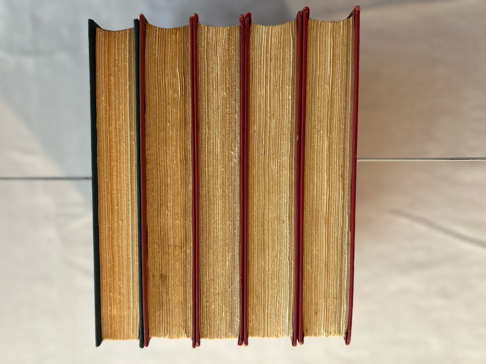 Lot of Five The International Collector’s Library Books with Decorative Bindings