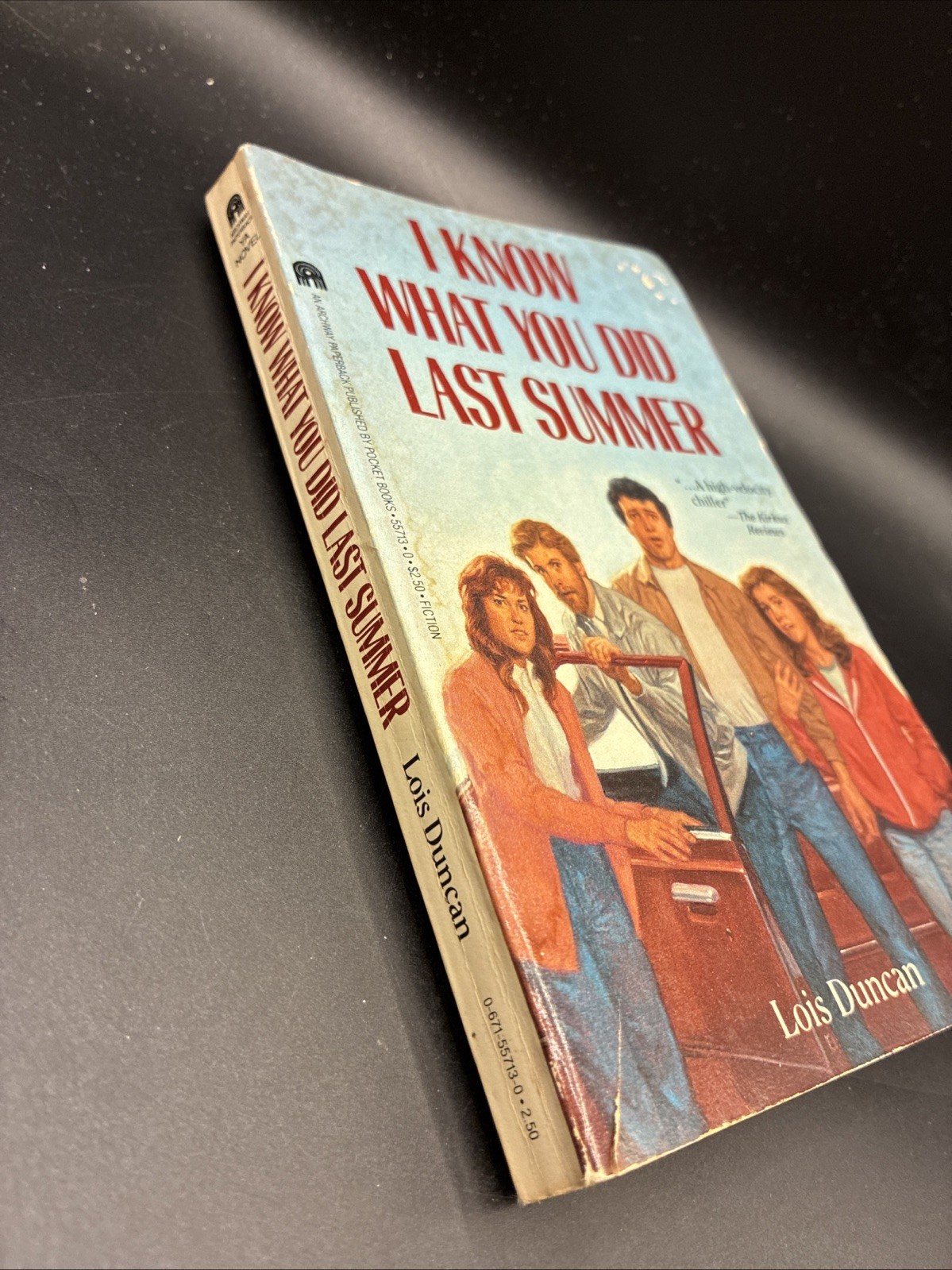 1975 “I Know What You Did Last Summer” by Lois Duncan, 1st Pocket Books Printing