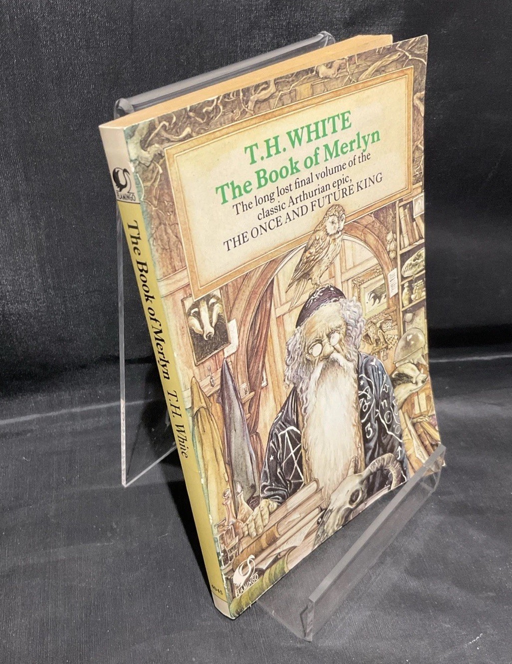 The Book of Merlyn – T. H. White (1983 Fontana Paperback, Arthurian Fantasy)