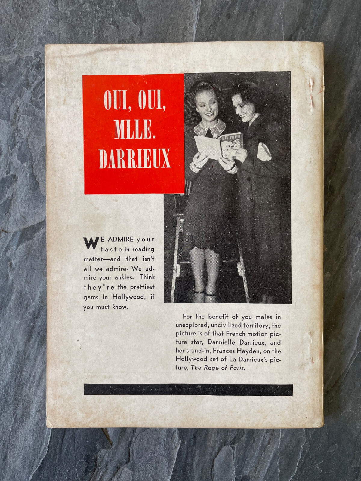 FOR MEN Aug 1938 Short Stories Cartoon Pub CC Beck John Ruge James Thurber Vtg