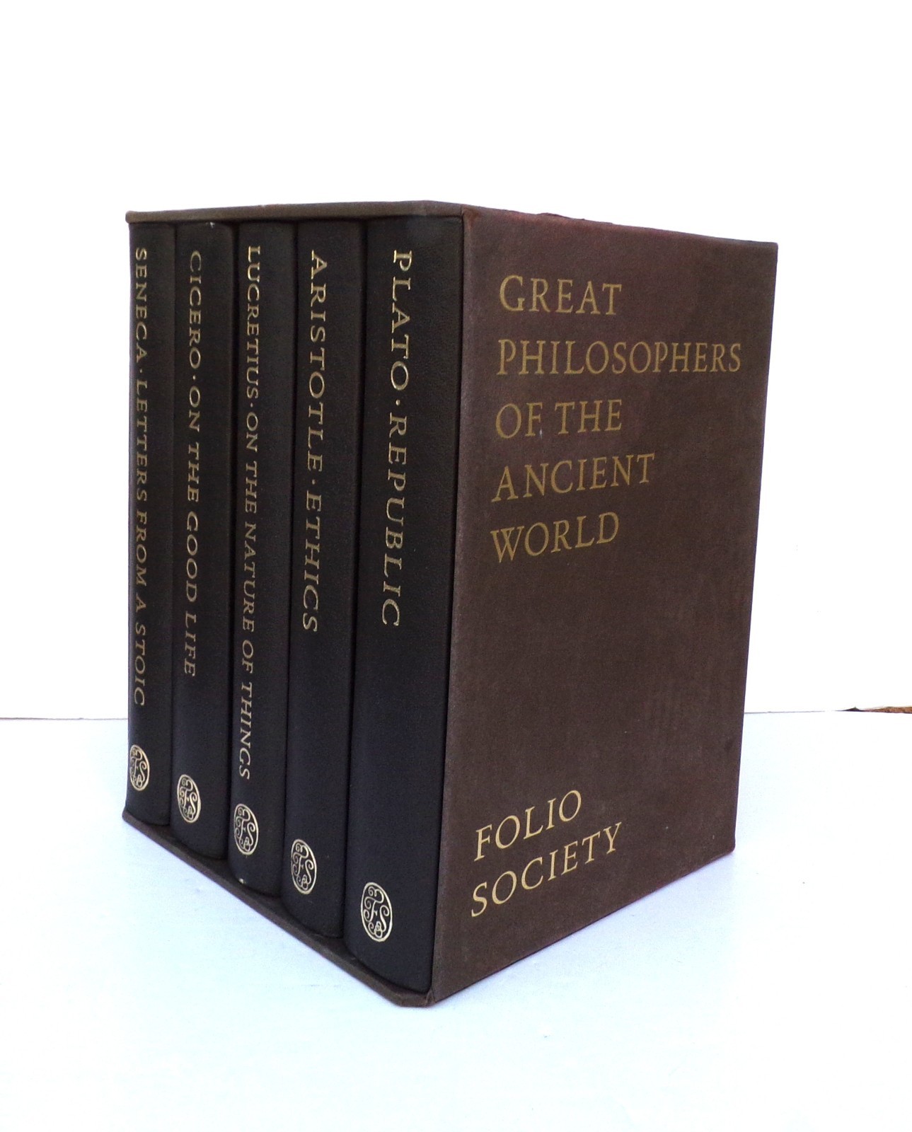 Folio Society: The Great Philosophers of the Ancient World. Hardbacks 5 Titles.