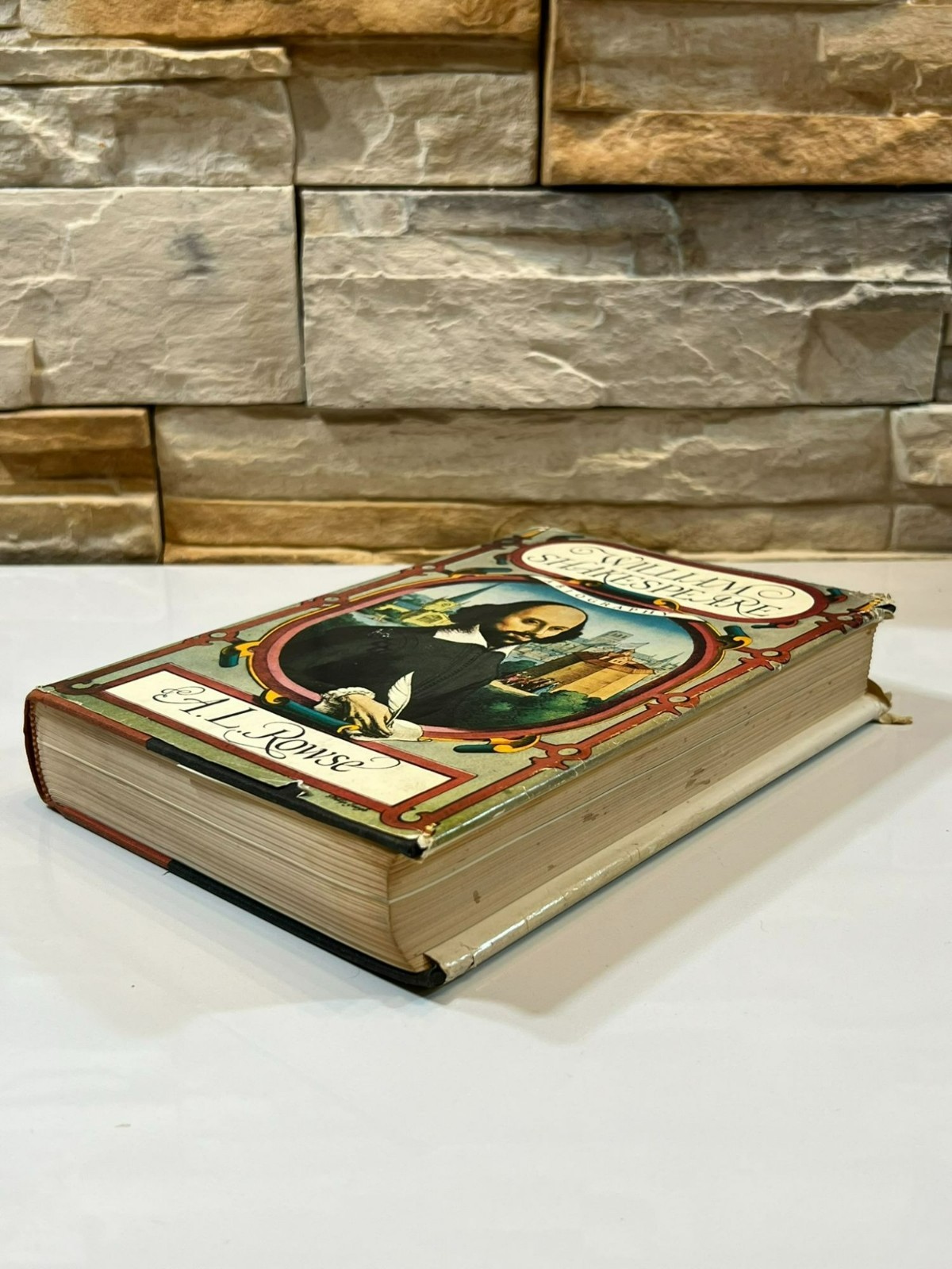 William Shakespeare A Biography by A.L. Rowse 1963 HCDJ Literary History Book