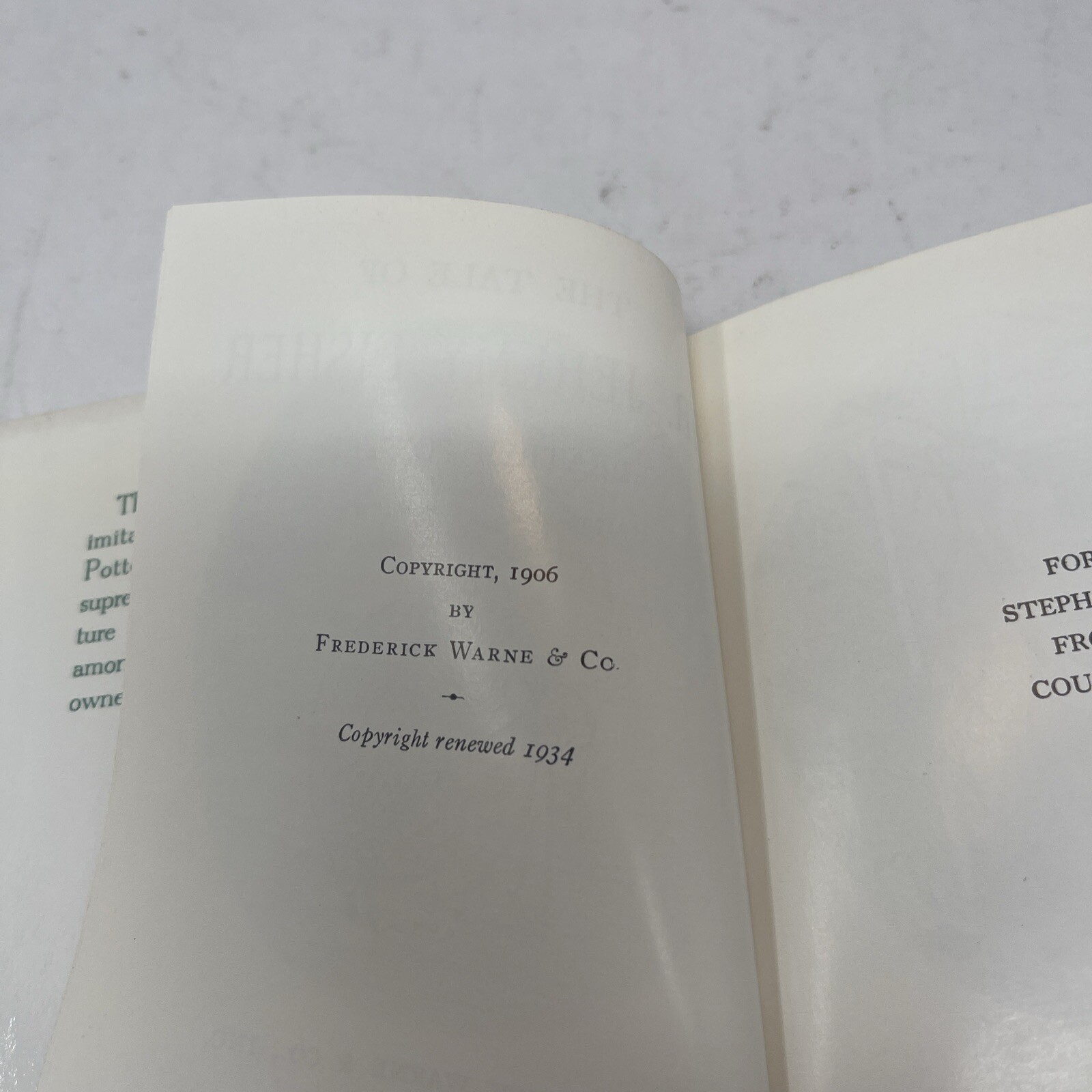Beatrix Potter Lot of 5 Early Edition Books – Frederick Warne & Co.