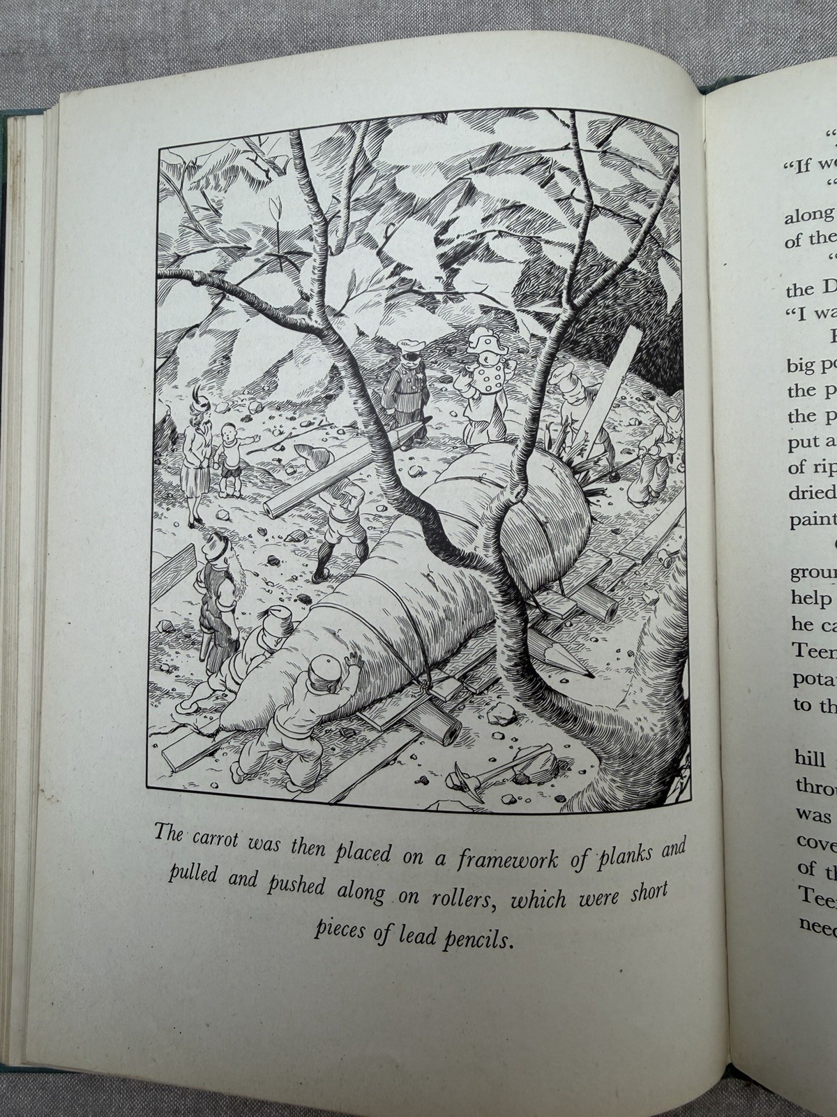Teenie Weenie Days Hardcover Fantasy 1944 William Donahey Whittlesey House NOTES